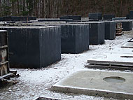 Plac produkacja szamb betonowych Szczecin